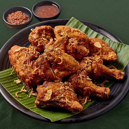 DEL340 ไก่ทอดริมโขง(8 ชิ้น)